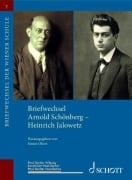 Cover-Bild zum Titel 'Briefwechsel Arnold Schönberg - Heinrich Jalowetz' von ''