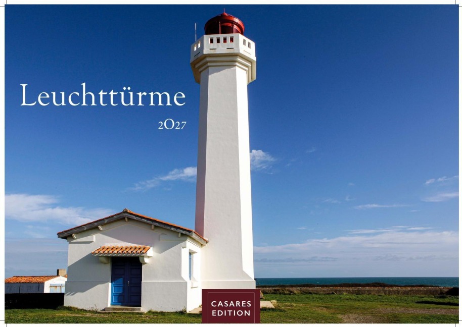 Leuchttürme Kalender 2027 - Wandkalender | Fotokalender Naturkalender Großformat 35x50cm - mit beeindruckenden Fotografien von Leuchttürmen weltweit. - 