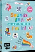 Cover-Bild zum Titel 'Sounds gay, I'm in! - Mein Stickerbuch: Für die ganze LGBTQIA+ Community' von ''