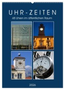 Cover-Bild zum Titel 'Uhr-Zeiten (Wandkalender 2026 DIN A2 hoch), CALVENDO Monatskalender' von 'Walter J. Richtsteig'