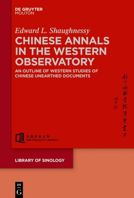 Chinese Annals in the Western Observatory - Edward Shaughnessy