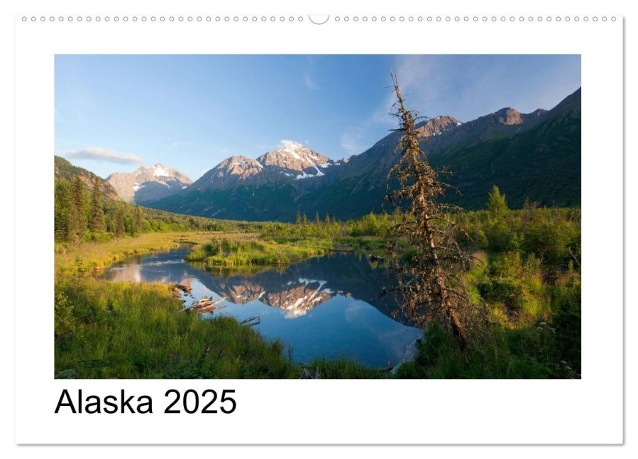 Alaska 2025 (Wandkalender 2025 DIN A2 quer), CALVENDO Monatskalender - Kalender. Com Kalender365. Com