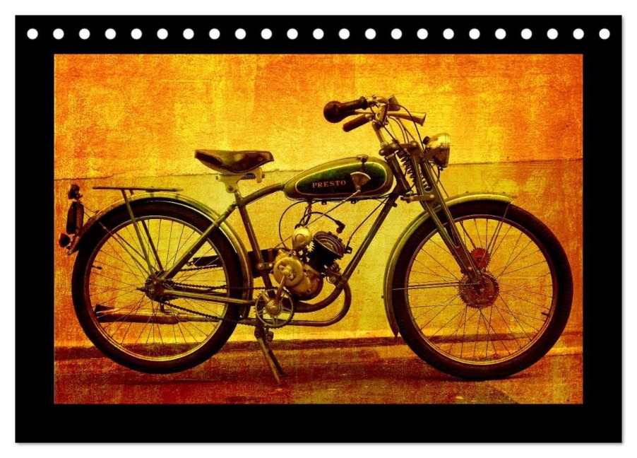 Motorrad Oldtimer (Tischkalender 2026 DIN A5 quer), CALVENDO Monatskalender - Gabi Siebenhühner