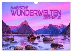 Cover-Bild zum Titel 'Magische Wunderwelten der Natur (Wandkalender 2026 DIN A4 quer), CALVENDO Monatskalender' von 'Renate Utz'