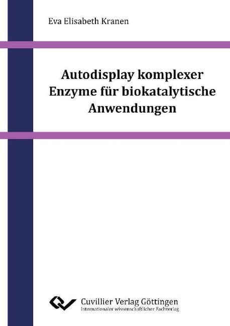 Autodisplay komplexer Enzyme für biokatalytische Anwendungen - 