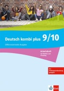 Cover-Bild zum Titel 'Deutsch kombi plus 9/10. Arbeitsheft mit Medien und eTraining Klasse 9/10. Differenzierende Ausgabe' von ''