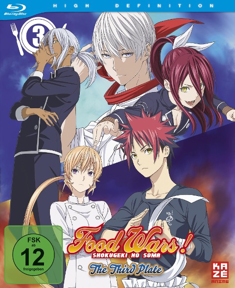 Food Wars! The Third Plate - Shogo Yasukawa, Shun Kawanabe, Shinichi Inotsume, Tatsuya Katou