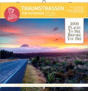 Cover-Bild zum Titel 'Traumstraßen für Entdecker - Broschürenkalender im Format 30 x 30' von ''