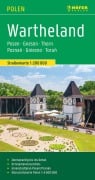 Cover-Bild zum Titel 'Wartheland, Straßenkarte 1:200.000, Höfer Verlag' von ''