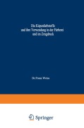 Cover-Bild zum Titel 'Die Küpenfarbstoffe und ihre Verwendung in der Färberei und im Zeugdruck' von 'Franz Weiss'