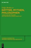 Götter, Mythen, Philosophen - Fabio Berdozzo