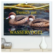 Tierisch gut: Wasservögel (hochwertiger Premium Wandkalender 2026 DIN A2 quer), Kunstdruck in Hochglanz - Gisela Kruse