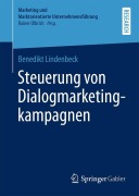 Cover-Bild zum Titel 'Steuerung von Dialogmarketingkampagnen' von 'Benedikt Lindenbeck'