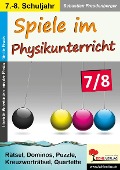 Cover-Bild zum Titel 'Spiele im Physikunterricht / Klasse 7-8' von 'Sebastian Freudenberger'