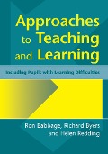 Cover-Bild zum Titel 'Approaches to Teaching and Learning' von 'Ron Babbage'