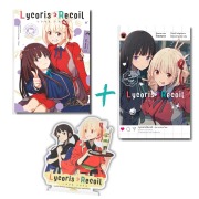 Cover-Bild zum Titel 'Lycoris Recoil Bundle: Manga + Roman + Acrylfigur' von 'Lily Spider, Asaura'