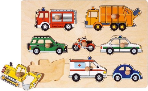 Steckpuzzle Verkehrsmittel - 