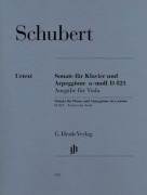 Cover-Bild zum Titel 'Schubert, Franz - Arpeggionesonate a-moll D 821' von 'Franz Schubert'