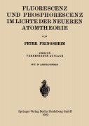 Cover-Bild zum Titel 'Fluorescenz und Phosphorescenz im Lichte der Neueren Atomtheorie' von 'Peter Pringsheim'