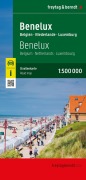 Cover-Bild zum Titel 'freytag & berndt Straßenkarte Benelux, Belgien - Niederlande - Luxemburg 1:500.000' von ''