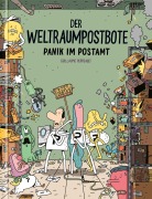 Cover-Bild zum Titel 'Der Weltraumpostbote - Panik im Postamt' von 'Guillaume Perreault'