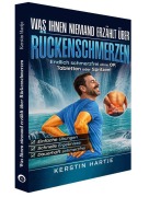 Cover-Bild zum Titel 'Was Ihnen niemand erzählt über Rückenschmerzen' von 'Kerstin Hartje'