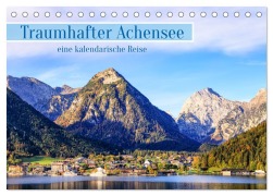 Cover-Bild zum Titel 'Traumhafter Achensee - eine kalendarische Reise (Tischkalender 2026 DIN A5 quer), CALVENDO Monatskalender' von 'Thomas Rosier (Videografic)'