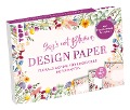 Cover-Bild zum Titel 'Design Paper A5 Sag's mit Blumen. Mit Handlettering-Grundkurs' von 'Ludmila Blum'