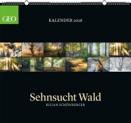 GEO Kalender: Sehnsucht Wald 2026 - Wand-Kalender - Natur-Kalender - 60x55 - 