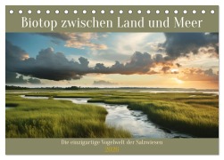 Cover-Bild zum Titel 'Biotop zwischen Land und Meer (Tischkalender 2026 DIN A5 quer), CALVENDO Monatskalender' von 'Daniela Tapper'