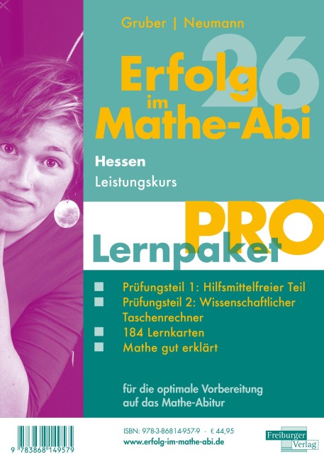 Erfolg im Mathe-Abi 2026 Hessen Lernpaket 'Pro' Leistungskurs - Helmut Gruber, Robert Neumann