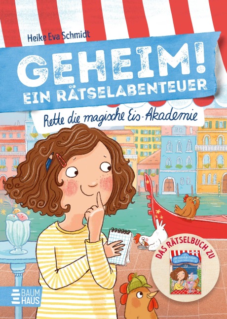 Geheim! Ein Rätselabenteuer - Rette die magische Eis-Akademie - Heike Eva Schmidt