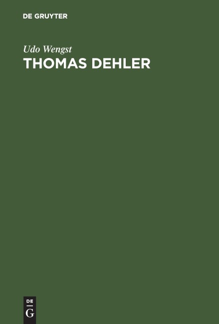 Thomas Dehler - Udo Wengst