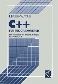 Cover-Bild zum Titel 'C++ für Programmierer' von 'Wolfgang Tölle'