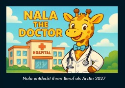 Cover-Bild zum Titel 'Nala entdeckt ihren Beruf als Ärztin 2027 Fotokalender DIN A4' von 'Tobias Schmitt, Kevin Heber'