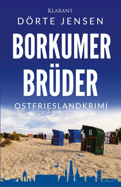 Borkumer Brüder. Ostfrieslandkrimi - Dörte Jensen