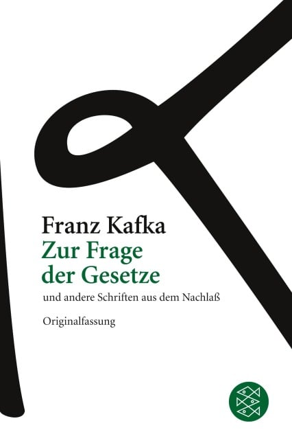 Zur Frage der Gesetze - Franz Kafka
