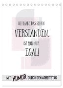 Cover-Bild zum Titel 'Mit Humor durch den Arbeitstag (Tischkalender 2026 DIN A5 hoch), CALVENDO Monatskalender' von 'Melanie Viola'