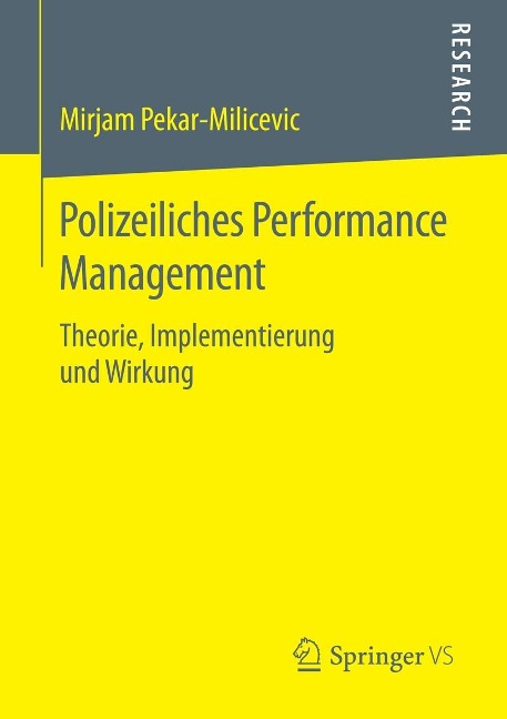 Polizeiliches Performance Management - Mirjam Pekar-Milicevic