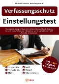 Cover-Bild zum Titel 'Einstellungstest Verfassungsschutz' von 'Waldemar Erdmann, Lucas Weigerstorfer'
