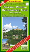 Radwander- und Wanderkarte Wälder um Zwickau, Werdau und Greiz und Umgebung 1 : 35 000 - 