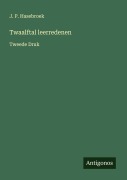 Cover-Bild zum Titel 'Twaalftal leerredenen' von 'J. P. Hasebroek'