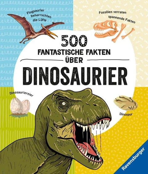 500 fantastische Fakten über Dinosaurier - Ein spannendes Dinosaurierbuch für Kinder ab 6 Jahren voller Dino-Wissen - Anne Rooney