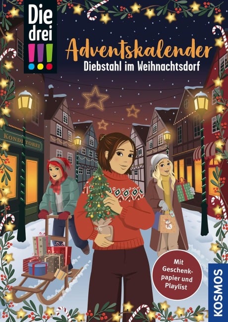 Die drei !!!, Diebstahl im Weihnachtsdorf - Ann-Katrin Heger