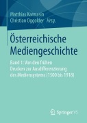 Cover-Bild zum Titel 'Österreichische Mediengeschichte' von ''