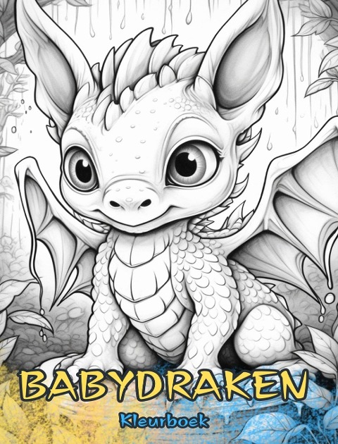 BABYDRAKEN Kleurboek - Baby Dragons Coloring Books