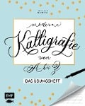 Cover-Bild zum Titel 'Kalligrafie von A bis Z - Das Übungsheft' von 'Natascha Safarik'