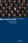 Cover-Bild zum Titel 'Normativität' von 'Peter Stemmer'