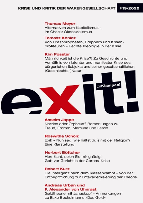 Exit! Krise und Kritik der Warengesellschaft - 