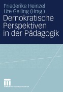 Cover-Bild zum Titel 'Demokratische Perspektiven in der Pädagogik' von ''